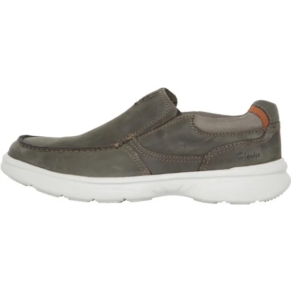 Clarks Bradley Free Olive Leather