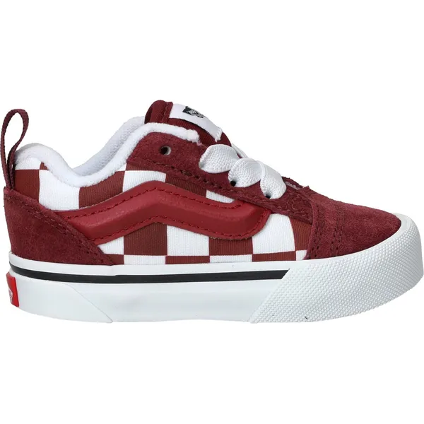Vans Knu Skool elastic lace Rood