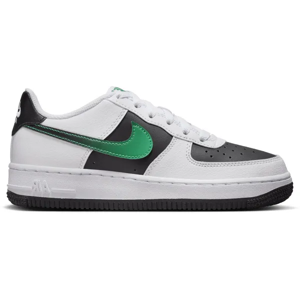 Nike Air Force 1 wit groen zwart