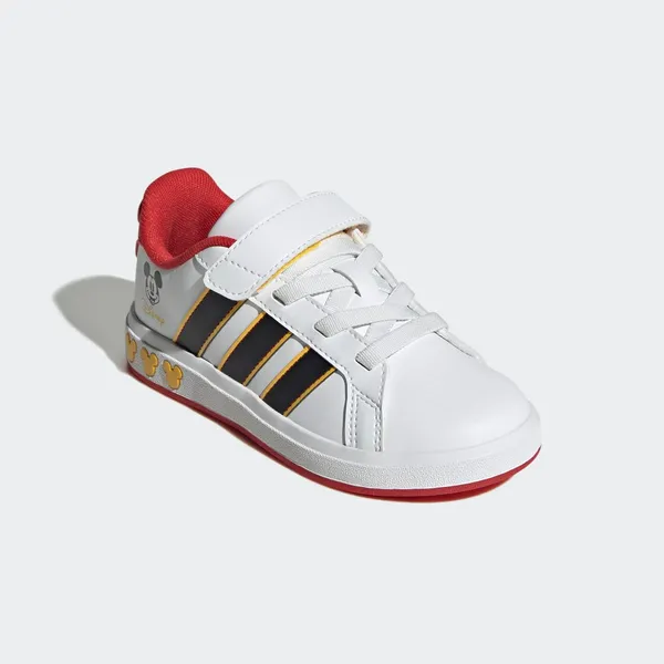 adidas Disney Mickey Mouse Grand Tennisschoenen Wit Kids, foto 4 van 4