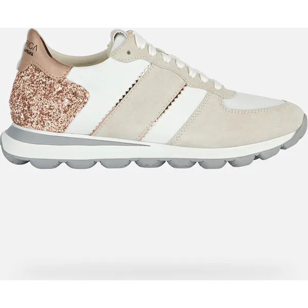 Geox Spherica gebroken wit/rose goud