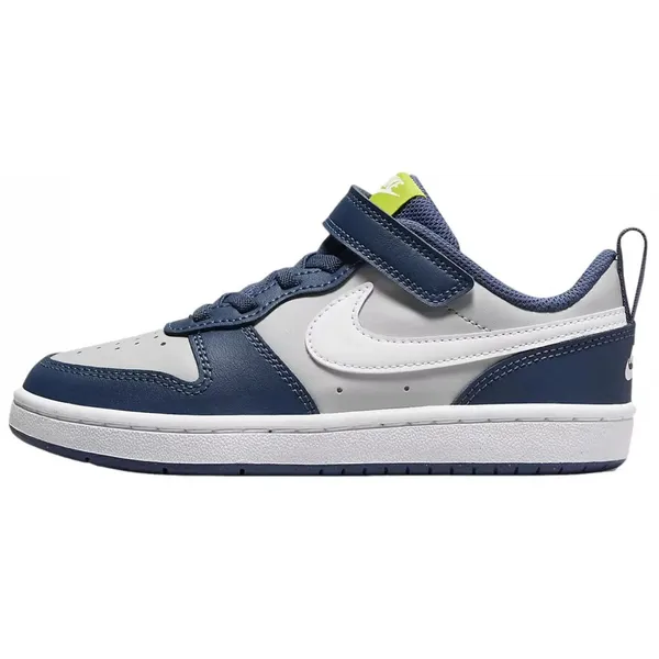Nike Court Borough Low 2 Wolf Grey / University Blue / White