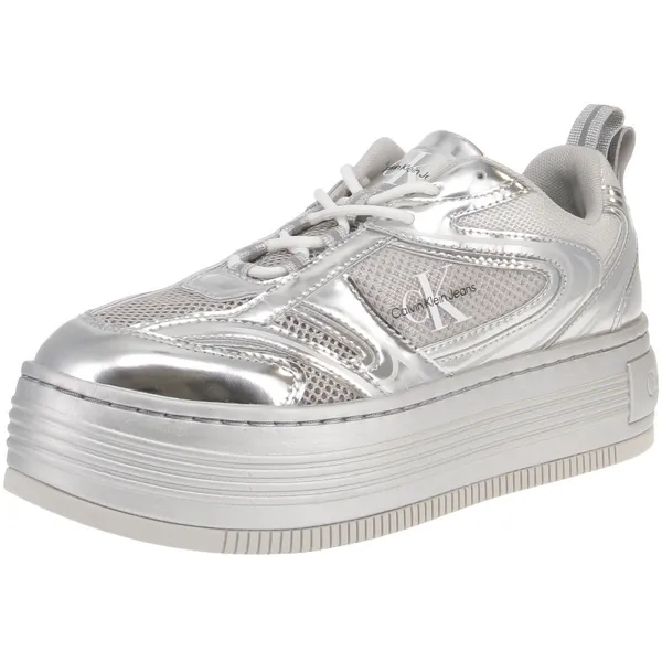Calvin Klein Bold Platf Low Mix zilver