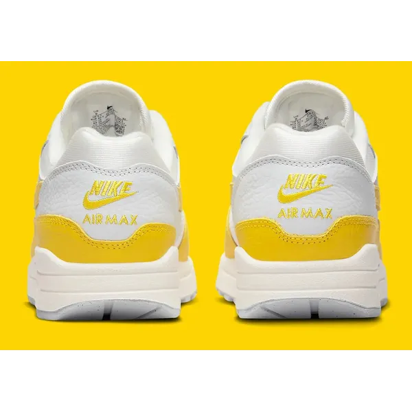 Nike AIR MAX 1 S WHITE GREY YELLOW