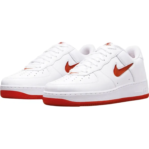 Nike Air Force 1 Low Sneakers wit - rood