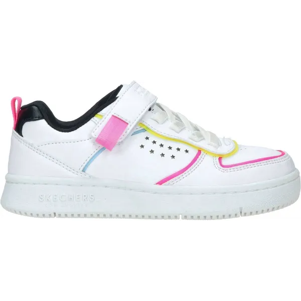 Skechers Court Squad - Color Remix Wit/Multi