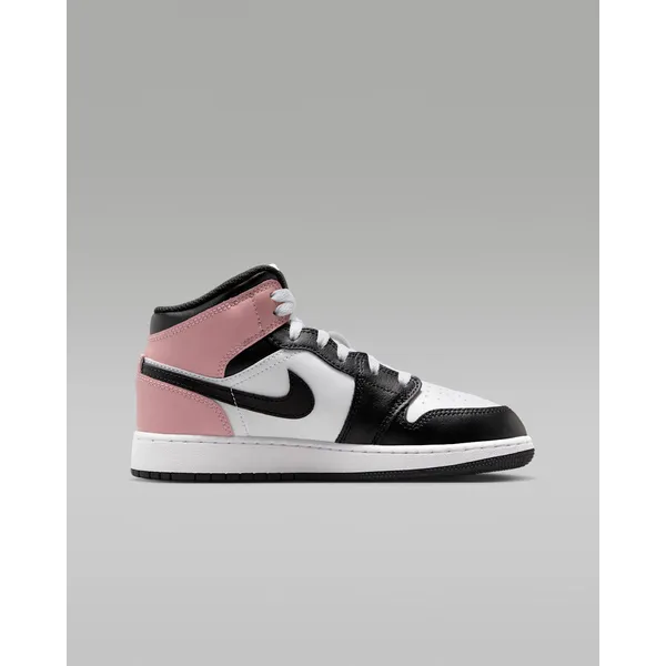 Nike Air Jordan 1 Mid Wit/Zwart/Roze