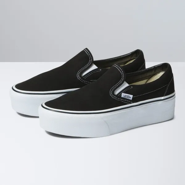 Vans Classic Slip-On Stackform Schwarz