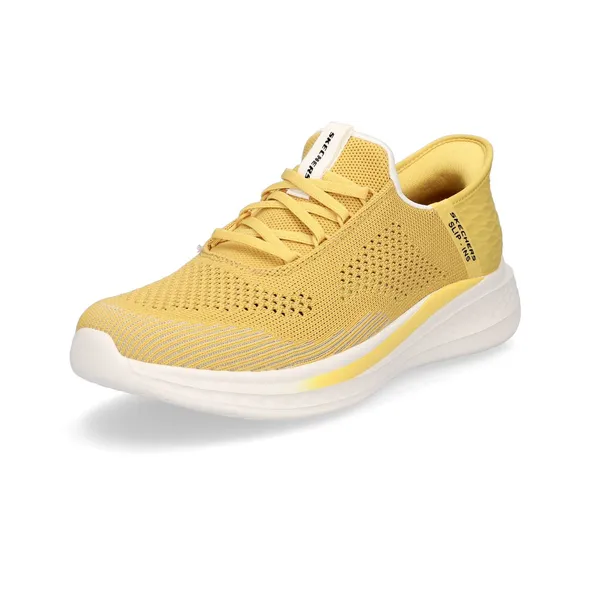 Skechers Slade Yellow Knit