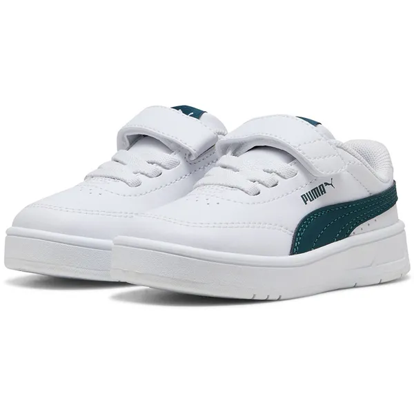 PUMA Court Classic Clean Ac+ White / Archive Green