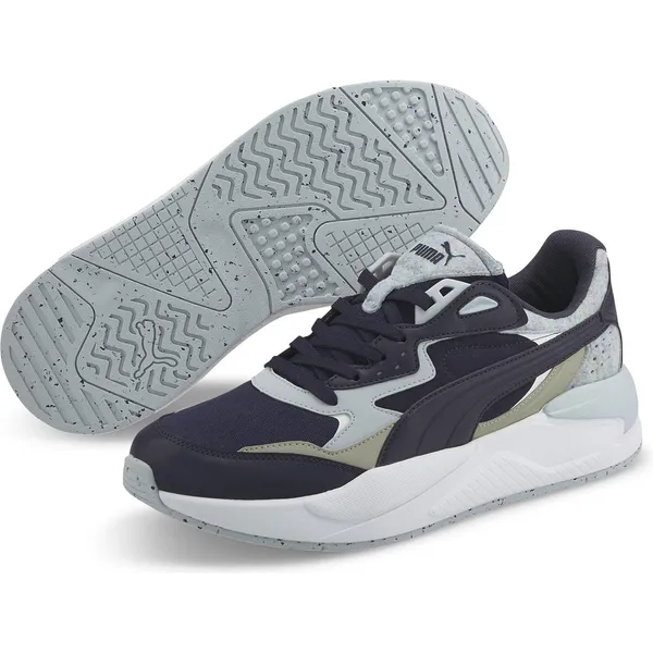 PUMA X-Ray Speed Better donker blauw - zwart - licht blauw - beige - wit