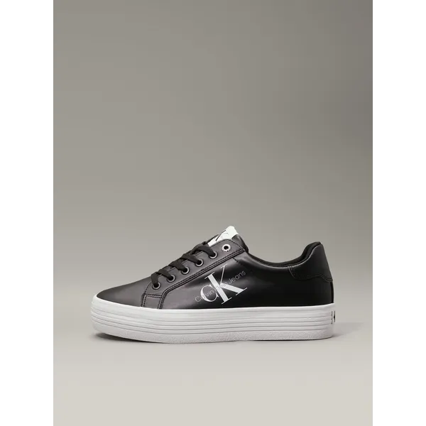 Calvin Klein VULC FLATFORM LACEUP Wit