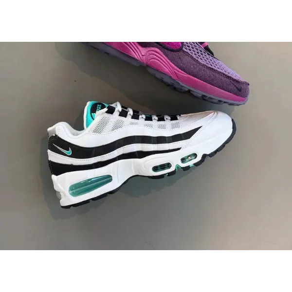 Nike Air Max 95 OG (White/Hyper Jade-Black-Metallic Silver), foto 6 van 6