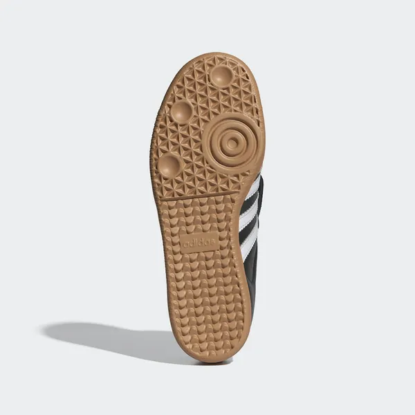 adidas Samba LT (Core Black/Cloud White/Gold Metallic), foto 4 van 5