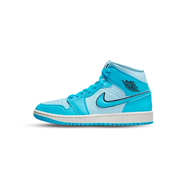 Nike Air Jordan 1 Mid SE Ice Blue, foto 2 van 2