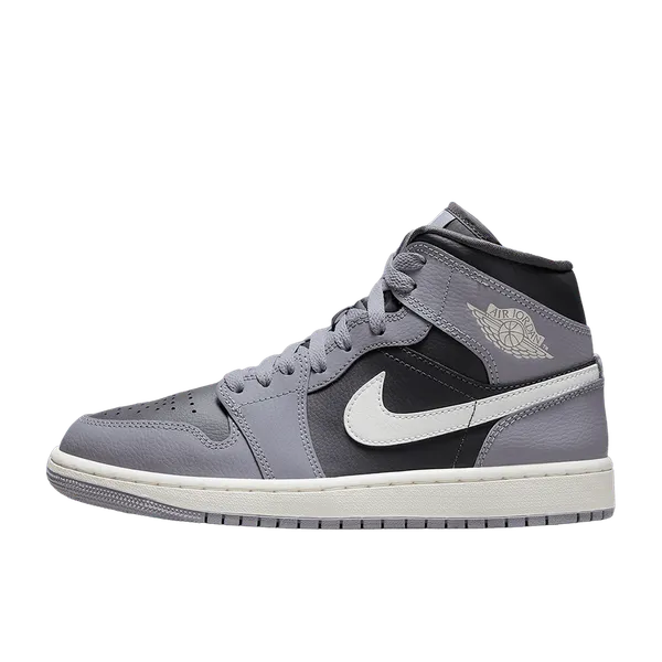 Nike Air Jordan 1 Mid Cement Grey, vergelijk prijzen bij 2 winkels