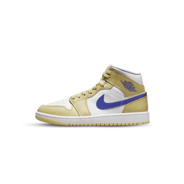 Nike Air Jordan 1 Mid Lemon Wash Lapis (W)