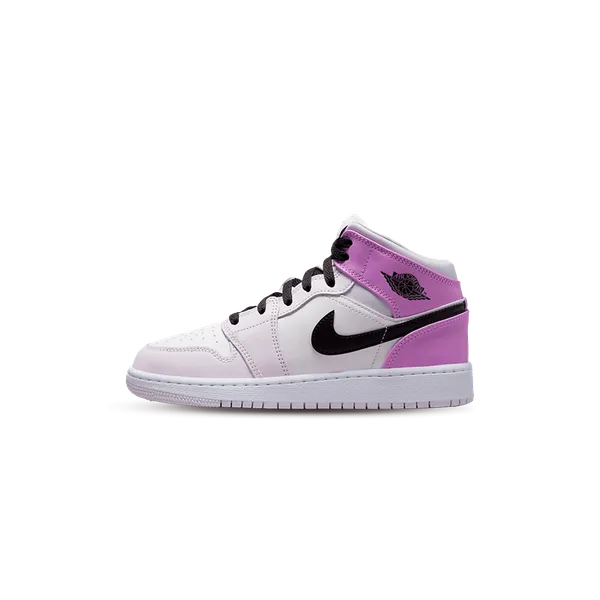 Nike Air Jordan 1 Mid 'Barely Grape' (GS)