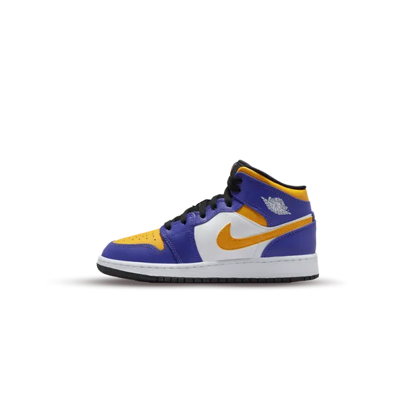 Nike Air Jordan 1 Mid Lakers (GS)