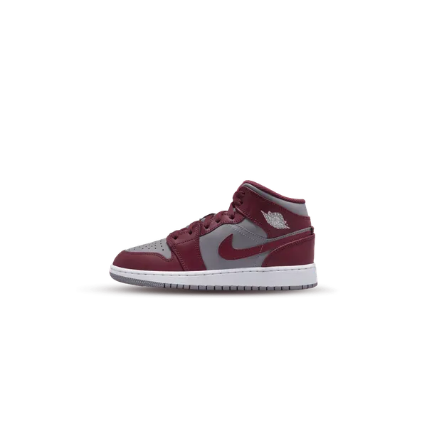 Nike Air Jordan 1 Mid Cherrywood Red (GS)