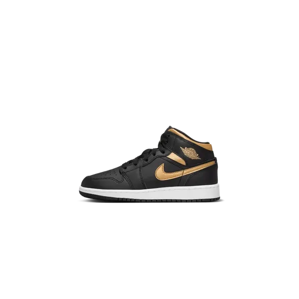 Nike Air Jordan 1 Mid GS 'Metallic Gold'