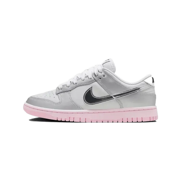 Nike Dunk Low LX Metallic Silver Pink Foam, foto 2 van 2