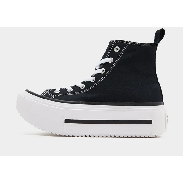 Converse Converse All Star Lift High Double Stack Junior - Zwart, Zwart