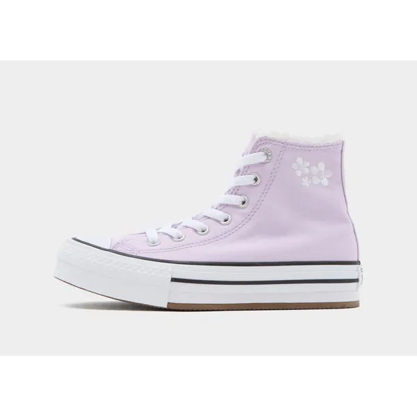 Converse All Star High Lift Bubble Flower Children - Paars - Kind, Paars