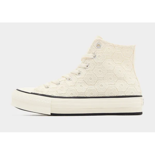 Converse Converse All Star Platform Crochet Junior - Wit, Wit