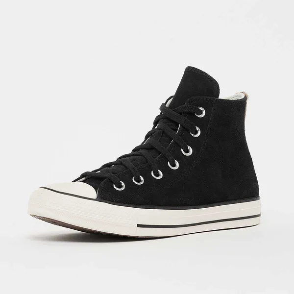 Converse Chuck Taylor All Star Winter Luxe Suede Zwart, foto 2 van 3