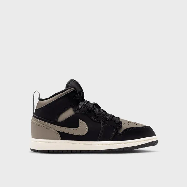 Air Jordan 1 Mid (PS) Zwart, foto 2 van 3
