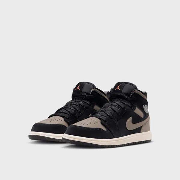 Air Jordan 1 Mid (PS) Zwart, foto 3 van 3