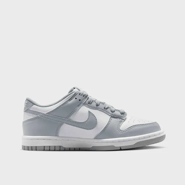 Nike Dunk Low (GS) Wit, foto 2 van 3