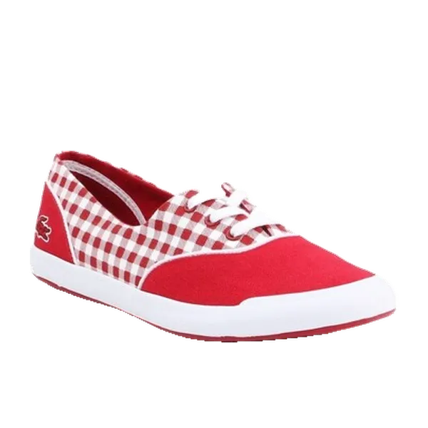 Lacoste Lancelle Lace 3 7 Rood, vergelijk prijzen bij 1 winkel