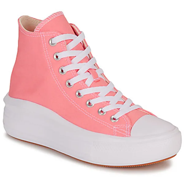 Converse Hoge Sneakers Converse CHUCK TAYLOR ALL STAR MOVE PLATFORM SEASONAL COLOR-LAWN FLAMINGO — vergelijk prijzen bij 1 winkel