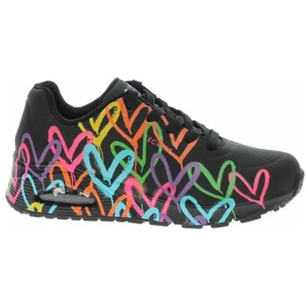 Skechers Uno Highlight Lovei Zwart, foto 2 van 5