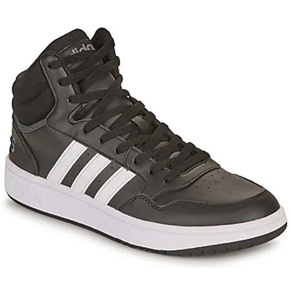 adidas Hoops 3.0 Mid Zwart, foto 2 van 2