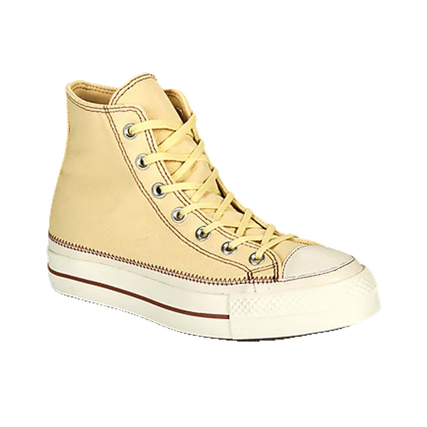 Converse Chuck Taylor All Star Lift Platform Contrast Stitching Beige, vergelijk prijzen bij 1 winkel