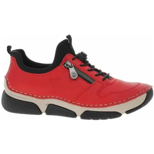 Rieker Lage Sneakers Rieker Rot