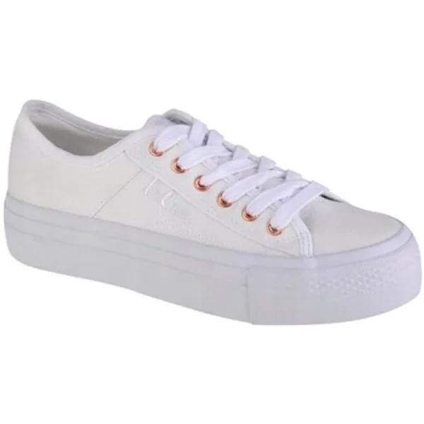 Lee Cooper Lage Sneakers Wit, foto 2 van 2