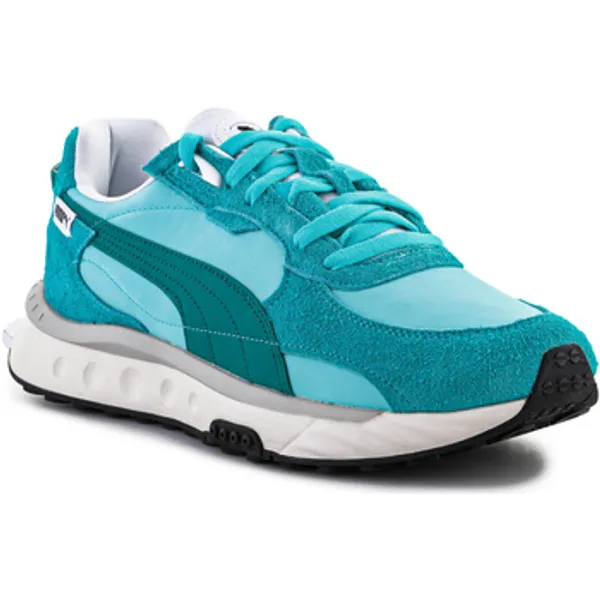 Puma Lage Sneakers Puma Wild Rider Vintage Elektro Pool Aqua 381595 — vergelijk prijzen bij 1 winkel