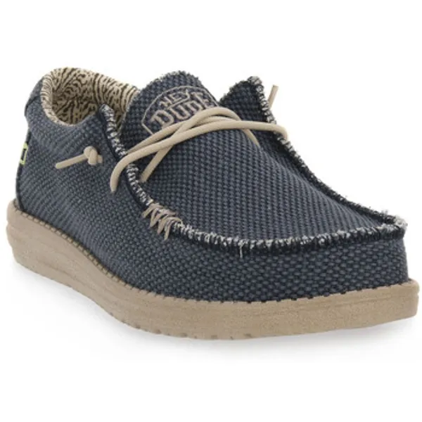 HEYDUDE Sneakers HEYDUDE 4NM WALLY BRAIDED BLU