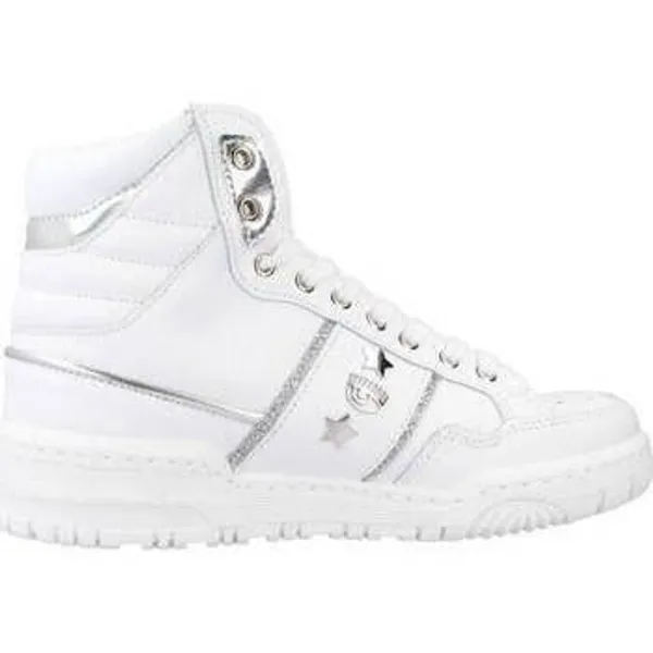 Chiara Ferragni Sne Cf1 High White Leath, vergelijk prijzen bij 1 winkel