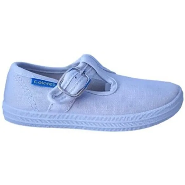 Colores Lage Sneakers Colores PEPITO LONA 2431 Blanco