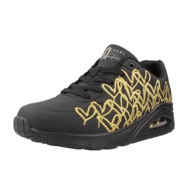 Skechers Uno Golden Heart 177975/BKGD Zwart, vergelijk prijzen bij 2 winkels