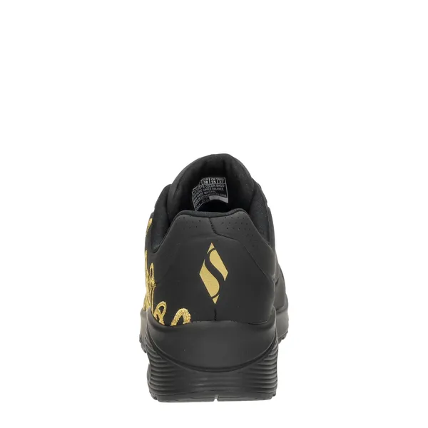 Skechers Uno Golden Heart Bkgd Zwart, foto 4 van 5