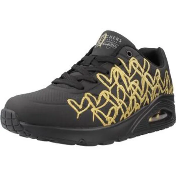 Skechers Uno Golden Heart Bkgd Zwart, foto 2 van 5