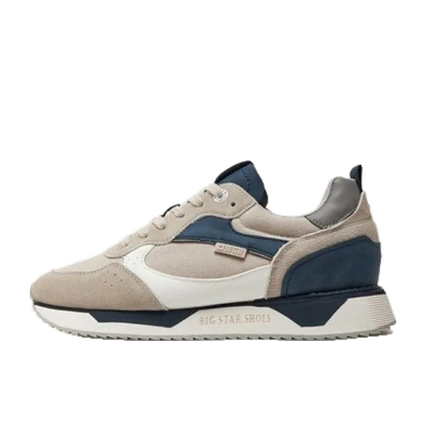 Big Star Lage Sneakers Beige, vergelijk prijzen bij 1 winkel