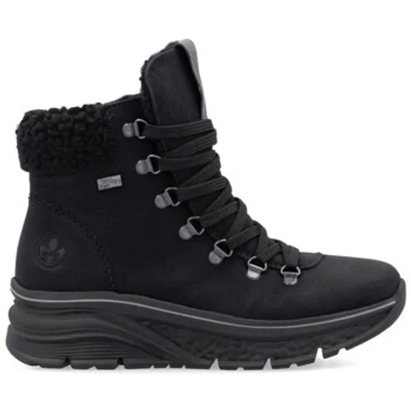Rieker Hoge Sneakers Zwart, foto 2 van 2