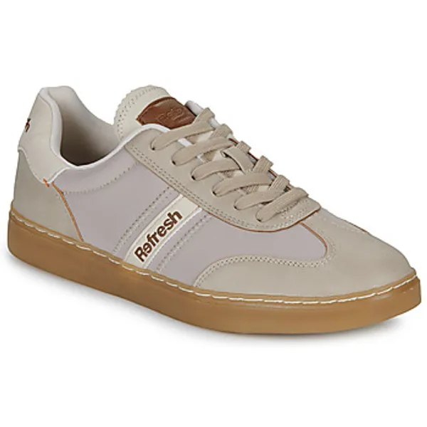 Refresh Lage Sneakers Bruin, foto 2 van 2